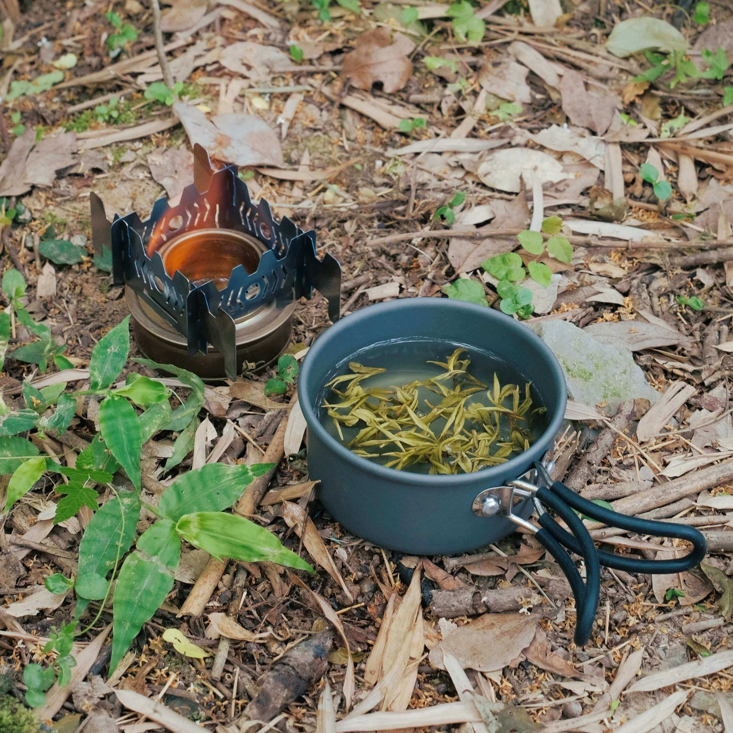 Pot Stand Alcohol Burner