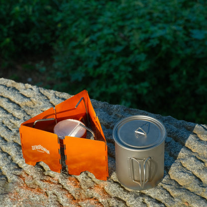 camp cooking alcohol stove