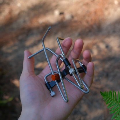 camp stove stand
